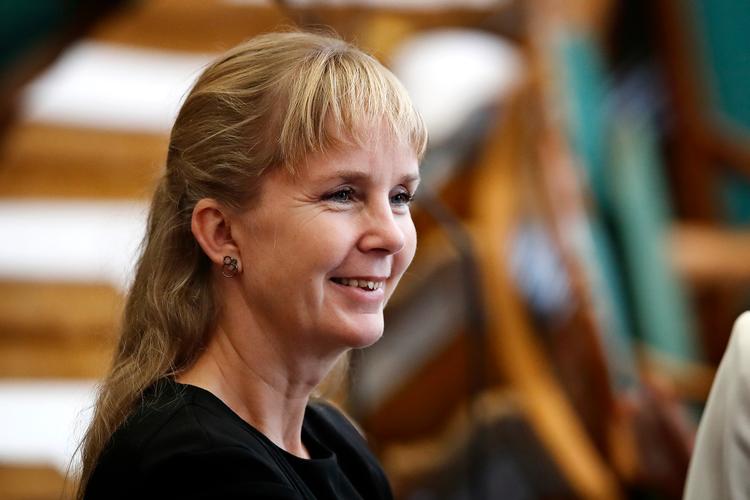 Tidligere folketingsmedlem for Radikale Venstre Kathrine Olldag trækker sig som aspirant til spidskandidaturet for partiet til europaparlamentsvalget i 2024.  Foto: Jens Dresling