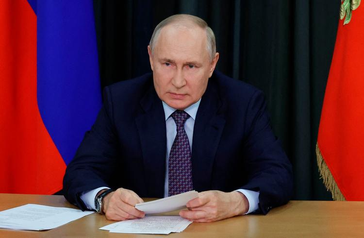 Ruslands præsident Vladimir Putin.  Foto: Mikhail Klimentyev/Ritzau Scanpix