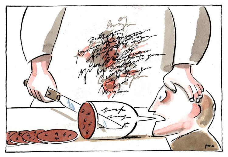 Tegning Per Marquard Otzen