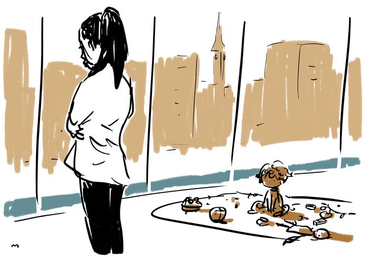 Foto: Mette Dreyer/Politiken-Tegning