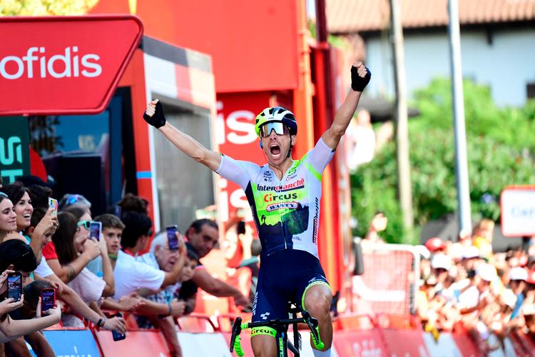 Portugiseren Rui Costa vinder 15. etape af Vueltaen. Foto: Ander Gillenea/Ritzau Scanpix