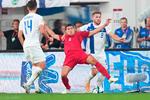 Andreas Christensen tog sig suverænt af finske tilløb til chancer og spillede sig fejlfrit ud af forsvarszonen.  Foto: Mads Claus Rasmussen/Ritzau Scanpix