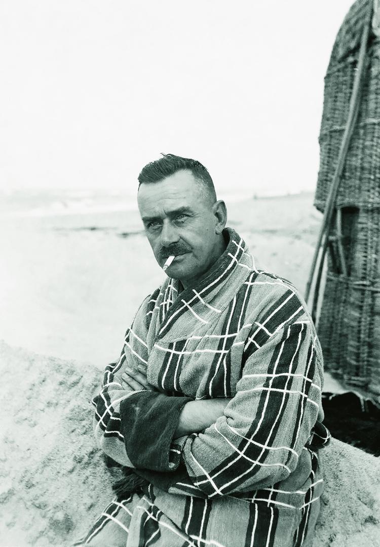 Fotografiet her stammer fra sommeren 1927, hvor Thomas Mann møder den meget yngre Klaus Heuser. Foto: ETH-Bibliothek Zürich, Thomas-Mann-Archiv/ fra bogen/ETH-Bibliothek Zürich, Thomas-Mann-Archiv