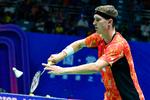 Viktor Axelsen er ude af badmintonturneringen Hong Kong Open efter blot én kamp. Foto: Str/Ritzau Scanpix