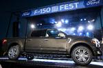 Strejkerne blandt USA's tre store bilproducenter rammer særligt tre fabrikker: en Ford-fabrik i Michigan, en General Motors fabrik i Missouri og Stellantis Jeep-fabrik i Ohio. Foto: Rebecca Cook/Ritzau Scanpix