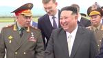 Sergej Sjojgu og Kim Jong-un havde de store smil på i dag. Foto: Russian Defence Ministry/Ritzau Scanpix