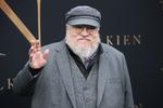 Forfatteren George R.R. Martin er stor beundrer af Tolkien og ses her til premieren på filmen 'Tolkien' i 2019.  Foto: Danny Moloshok/Ritzau Scanpix