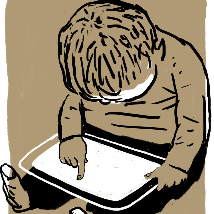 Sundhedsstyrelsen kommer mandag 9. oktober med 8 anbefalinger til skærmbrug. Foto: Mette Dreyer/Politiken-Tegning