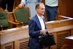 Skatteminister Jeppe Bruus (S) forsvarer regeringens økonomiske politik, selv om hver fjerde socialdemokratiske byrådsmedlem er imod varslede skattelettelser.  Foto: Jens Dresling
