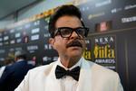 Efter sin sejr i den indiske højesteret udtrykker skuespiller Anil Kapoor sin solidaritet med skuespillerne i Hollywood, der strejker netop nu. Foto: Kamran Jebreili/Ritzau Scanpix