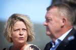 Stine Bosse er kørt i stilling som spidskandidat for Moderaterne ved EP-valget næste år, men hun kommer også til at stå på mål for regeringens politik på de hjemlige breddegrader. Foto: Jens Dresling