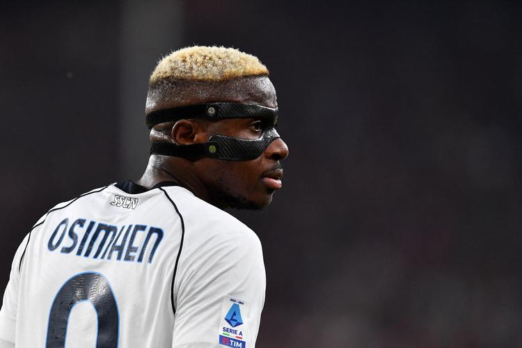 Forholdet mellem Napoli og klubbens stjernespiller Victor Osimhen er anspændt. Angriberen føler sig udsat for hån af klubben, efter den delte en video.  Foto: Jennifer Lorenzini/Ritzau Scanpix