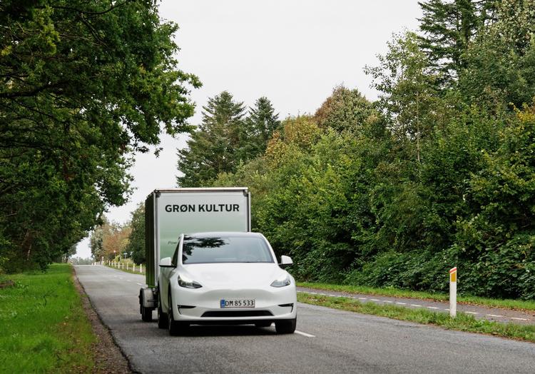 Det er traileren her, der kan drive en hel festival.  Foto: Claus Rene Pedersen / PR Aalborg Kommune