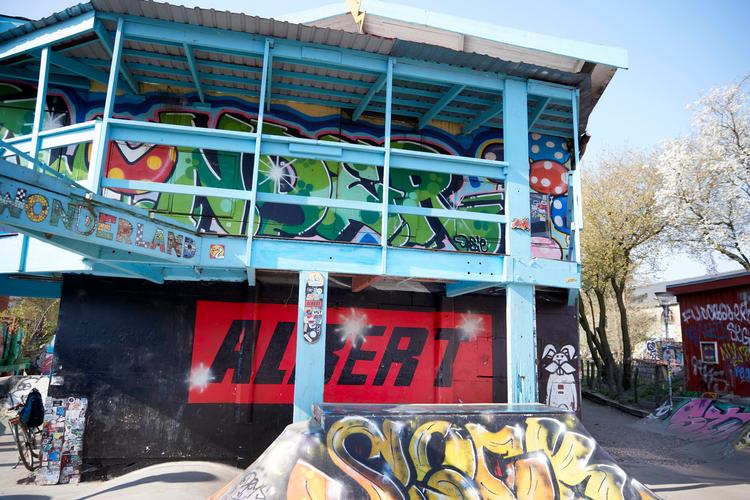 Stifterne bag skaterbrandet Alis ragede sidste år uklar, hvilket førte til at mange skatere boykottede Alis-logoet og udskiftede det med Albert.  Foto: Jens Dresling