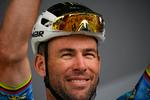  38-årige Mark Cavendish har vundet en etapesejr i Tour de France 34 gange og deler rekorden med Eddy Merckx. Til næste sommer vil han formentligstille op i det franske løb og forsøge at bringe sig selv i spidsen af den rekordliste. Foto: Daniel Cole/Ritzau Scanpix