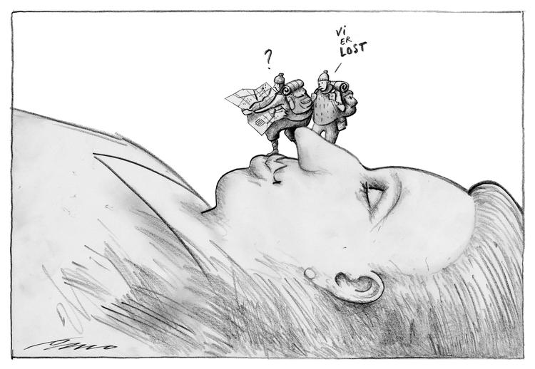 Tegning Per Marquard Otzen