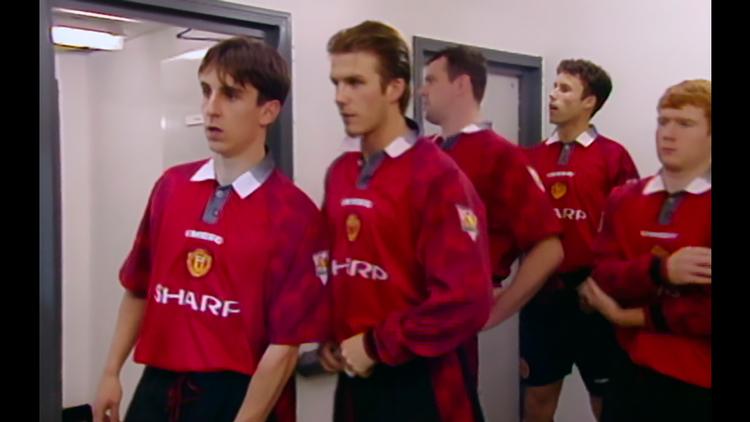Der var engang, hvor Manchester United og David Beckham nærmest kunne gå på vandet. The Red Devils vandt igen og igen, Sir Alex Ferguson var den evige træner, og David Beckham sparkede stribevis af mål ind. Foto: Netflix