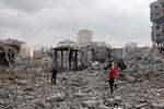 I et interview siger Ali Barakeh, der er medlem af Hamas’ eksilerede ledelse i Beirut, at Iran ikke spiller en rolle i lørdagens angreb.  Foto: Mohammed Abed/Ritzau Scanpix