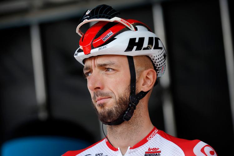 Gerben Thijssen ses her til Postnord Danmark Rundt i 2019. Foto: Jens Dresling