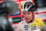 Madis Mihkels er blevet trukket ud af det kinesiske løb Tour of Guangxi efter en video, der er lagt på Instagram, hvor han  håner kinesere ved at trække i sine øjne for at gøre dem smalle.   Foto: Fabian Strauch/Ritzau Scanpix