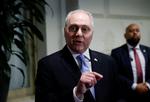 »Der er stadigvæk nogle personer, som har deres egne agendaer«, konstaterede Steve Scalise, da han havde trukket sit kandidatur.  Foto: Evelyn Hockstein/Ritzau Scanpix