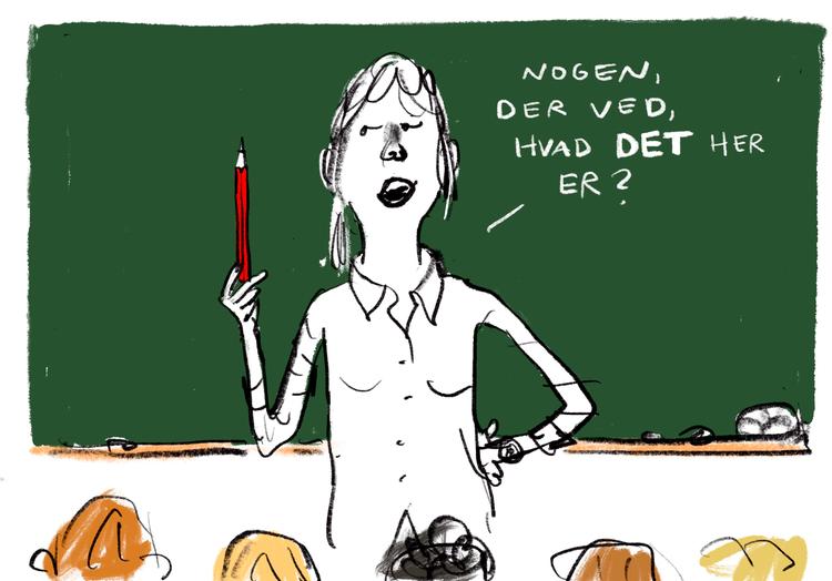 Arkivtegning  Mette Dreyer
