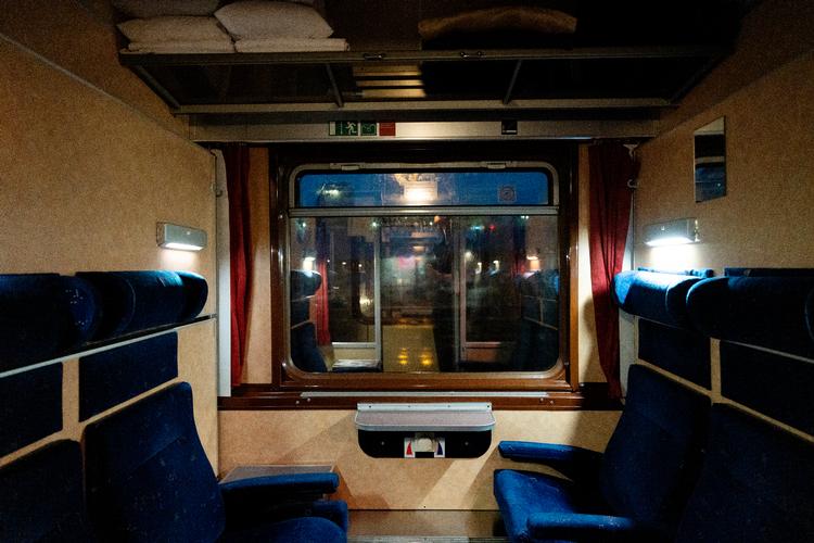Velkommen i tidsmaskinen Urlaubs-Express, der tager dig mindst 55 år tilbage i tiden på en rejse fra Hamburg til Innsbruck. Foto: Thomas Borberg