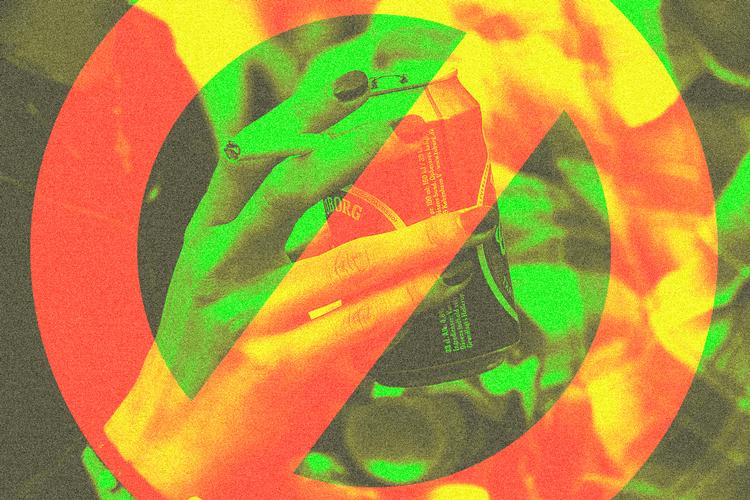 Collage Caroline Niegaard. Originalfoto: Finn Frandsen