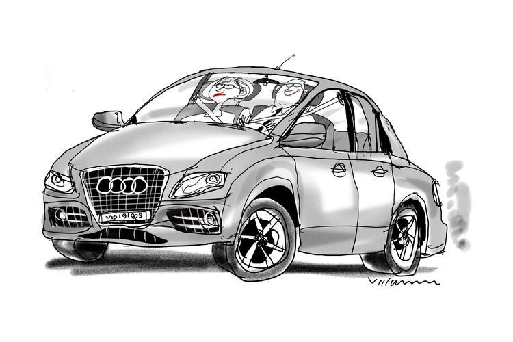 Arkivtegning Anne-marie Steen Petersen