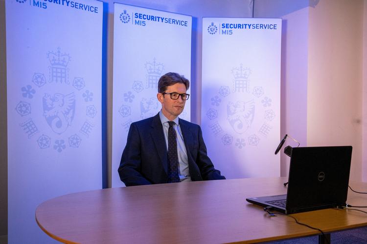 MI5-leder Ken McCallum kommer med en opsigtsvækkende advarsel. Foto: Uk Government/Ritzau Scanpix