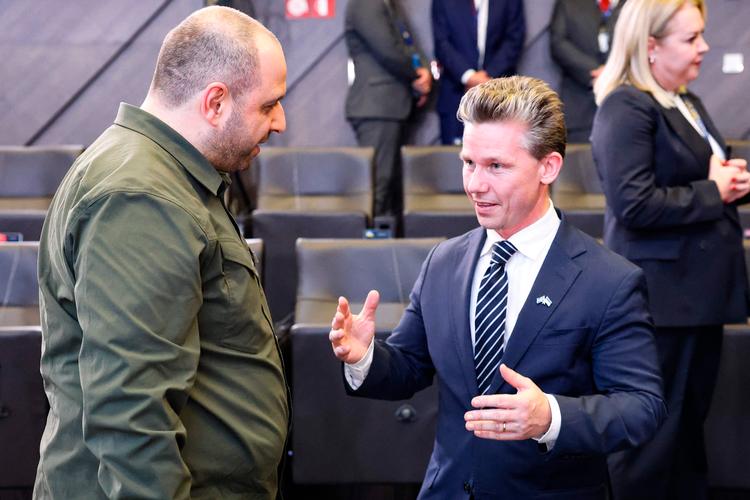 Den svenske forsvarsminister Pål Jonson er blevet orienteret om anholdelsen Foto: Simon Wohlfahrt/Ritzau Scanpix