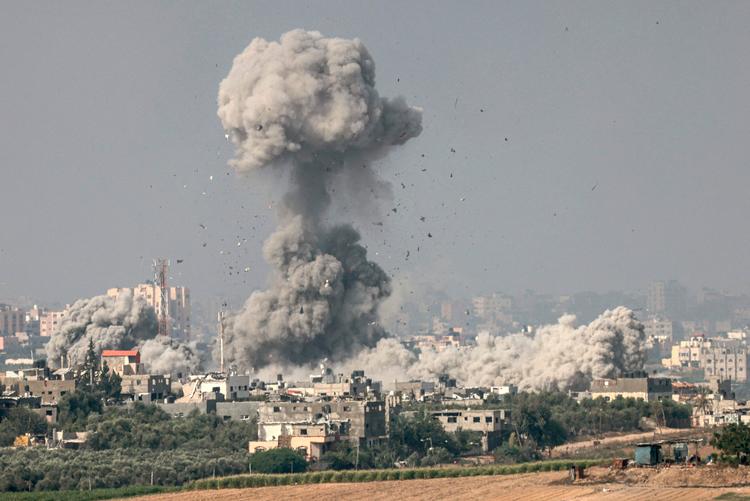 Krigen mellem Israel og Hamas skaber stor nervøsitet på de finansielle markeder. Foto: Jack Guez/Ritzau Scanpix