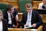 Troels Lund Poulsen og Kristian Jensen fulgtes i mange år ad op gennem rækkerne i Venstre. Arkivbillede.  Foto: Jens Dresling