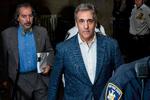 Trumps forhenværende advokat Michael Cohen ankommer til retten. Foto: Alex Kent/Ritzau Scanpix