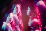 Saxofonisten Cecilie Strange (tv.) og guitaristen Anna Roemer har de seneste år udviklet Kaleiido til at blive en af landets mest interessante legepladser for frit improviseret musik. Pr-foto Malthe Ivarsson