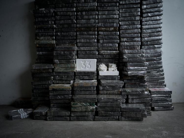 File photo: Kilos of cocaine seized by Danish police in an earlier operation targeting smuggling into Denmark. Not related to the current case. 