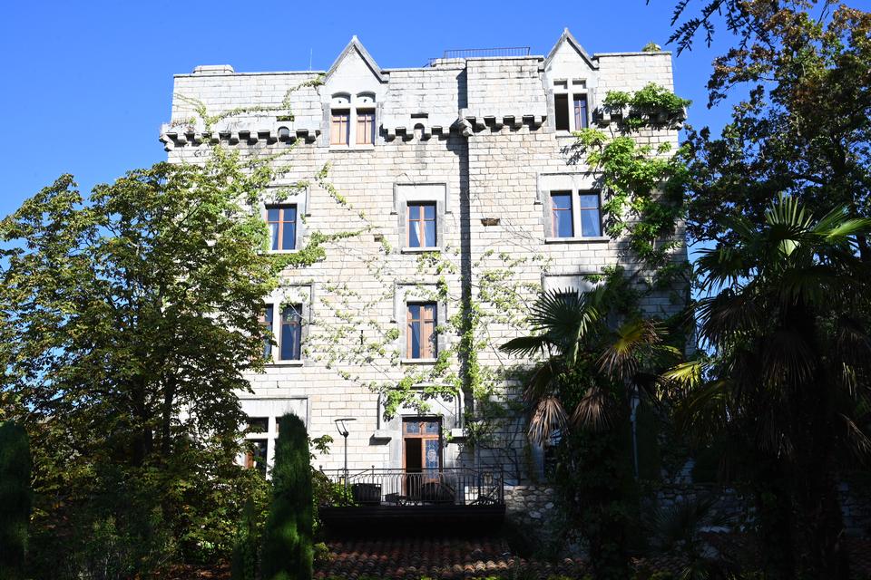 Châteu Riell i Molitg-les-Bains, Pyrenæerne. Foto: Jakob Albrecht