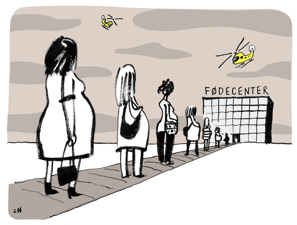 Nyuddannede jordemødre flygter fra fødegangen