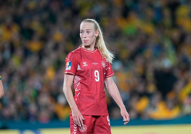 Amalie Vangsgaard blev matchvinder på island. (arkivfoto) Foto: Kim Price/Ritzau Scanpix