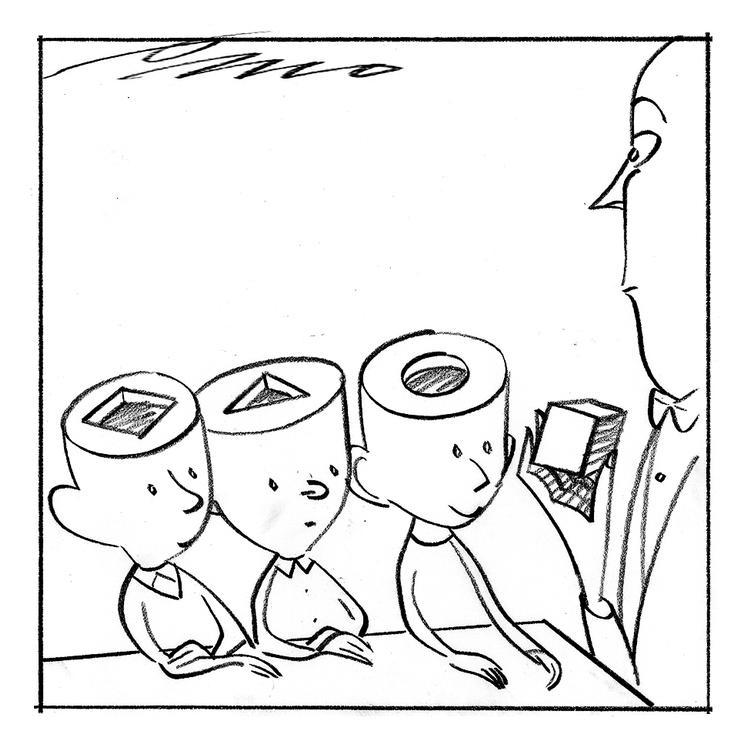 Arkivtegning Per Marquard Otzen