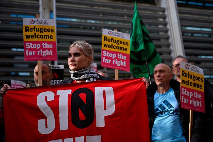 Der har siden Hamas' angreb på Israel 7. oktober været adskillige pro-palæstinensiske demonstrationer i den britiske hovedstad. Her er et foto fra en protest i weekenden. Foto: Justin Tallis/Ritzau Scanpix