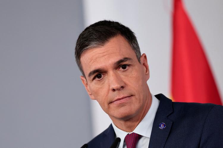 Spaniens fungerende ministerpræsident, Pedro Sánchez, ser ud til endelig at kunne danne en ny regering. Foto: Thomas Coex/Ritzau Scanpix