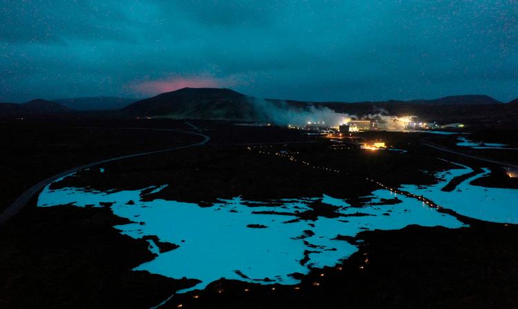 Den islandske by Grindavík er blevet evakueret efter flere jordskælv. Det er 50 år siden, det sidst er sket. (arkivfoto) Foto: Halldor Kolbeins/Ritzau Scanpix