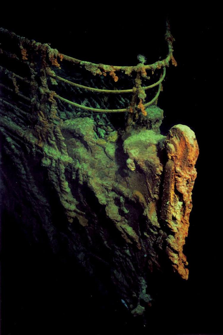 Over 2.200 mennesker var om bord på Titanic, da det sank. Af dem døde over 1.500.  Foto: Jeremy B. Weirich/Emory Kristof/National Geographi