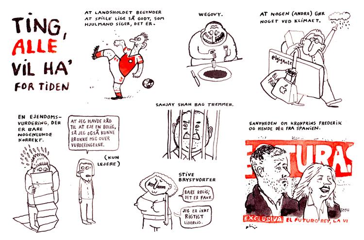 Dagens tegning Philip Ytournel