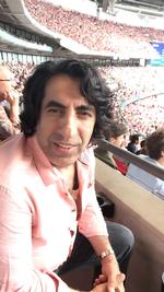 Haleem Kherallah er født i Palæstina, men bor i London. Foto: Privatfoto