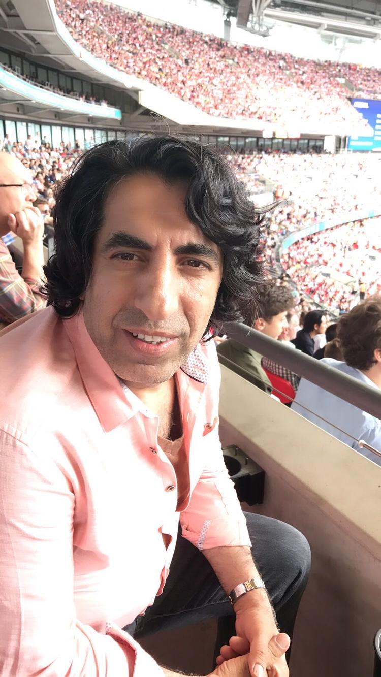 Haleem Kherallah er født i Palæstina, men bor i London. Foto: Privatfoto