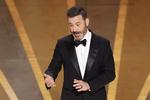 Jimmy Kimmel blev nomineret til en Emmy for sin rolle som oscarvært i år. Foto: Carlos Barria/Ritzau Scanpix