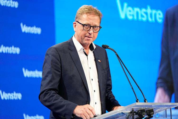 Asger Christensen, som om nogen har stået i spidsen for CO2-oprøret i Venstre, blev nummer to på partiets opstillingsliste til valget til Europa Parlamentet næste år.  Foto: Mads Claus Rasmussen/Ritzau Scanpix