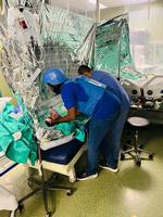 Søndag startede WHO og palæstinensisk Røde Halvmåne evakueringen af spædbørn fra Al-Shifa-hospitalet. Foto: Who